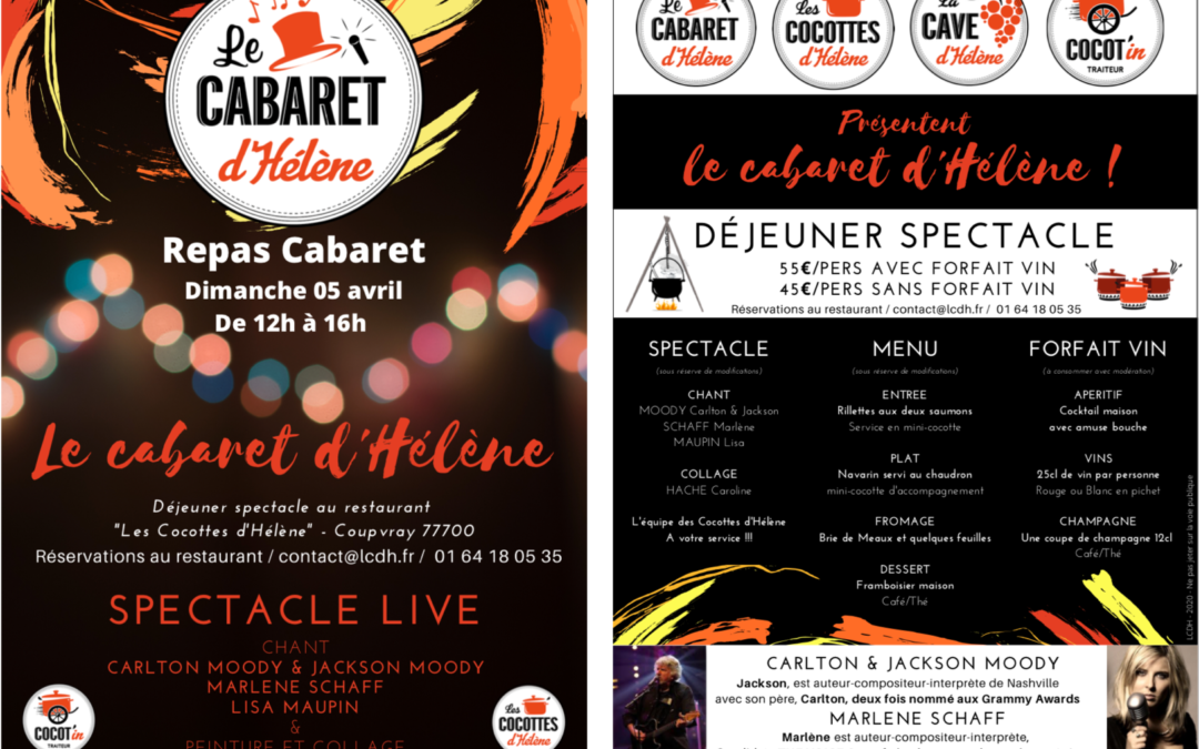 Le Cabaret d’Hélène – 05 avril 2020